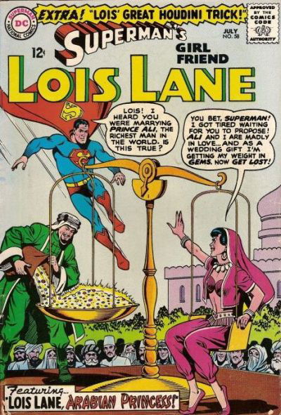 Superman's Girl Friend, Lois Lane (DC, 1958 series) #58 July 1965