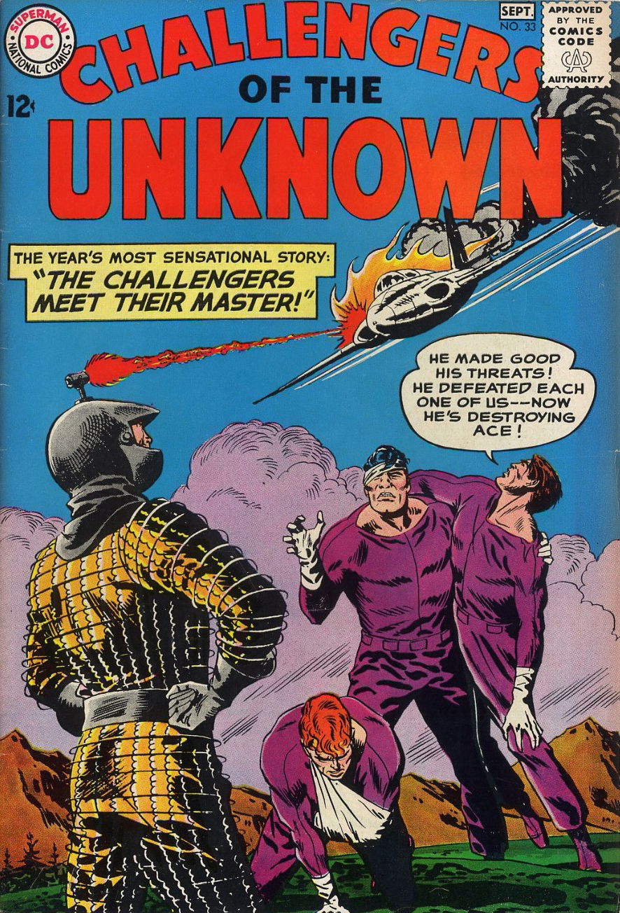 Challengers of the Unknown (DC, 1958 series) #33 (August-September 1963)