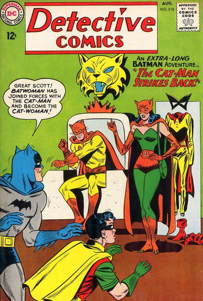 Detective Comics (DC, 1937 series) #318 (August 1963)