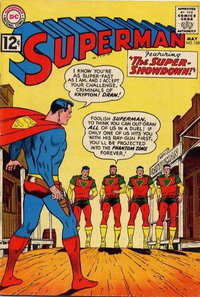 Superman (DC, 1939 series)  #153 (May 1962) — The Super-Showdown!