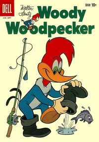 Walter Lantz Woody Woodpecker (Dell, 1952 series) #56 August-September 1959