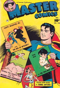 Master Comics (Fawcett, 1940 series)  #125 (December 1951) — The Bed of Mystery