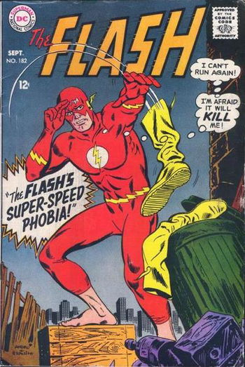 The Flash (DC, 1959 series) #182 September 1968