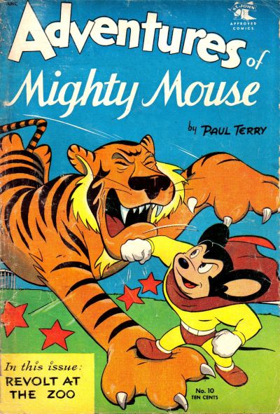 Adventures of Mighty Mouse  #10 (January 1954)