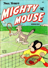 Paul Terry's Mighty Mouse Comics  #33 (July 1952)
