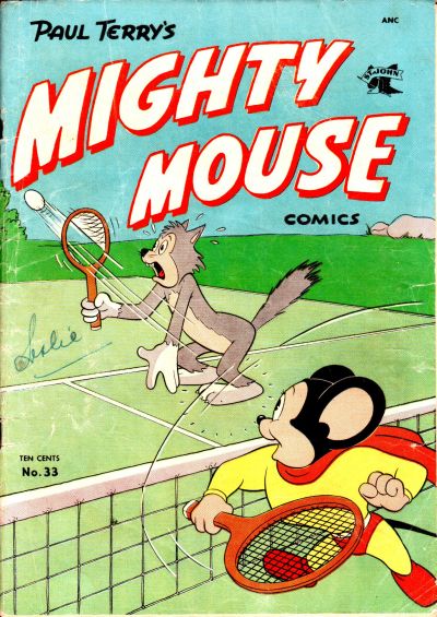 Paul Terry's Mighty Mouse Comics  #33 (July 1952)