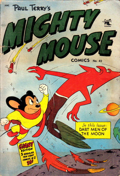 Paul Terry's Mighty Mouse Comics  #42 (June 1953)