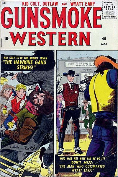 Gunsmoke Western (Marvel, 1955 series) #46 (May 1958)