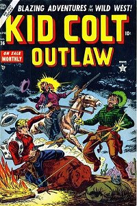 Kid Colt Outlaw (Marvel, 1949 series) #36 (April 1954)