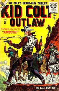 Kid Colt Outlaw (Marvel, 1949 series)  #47 (April 1955) — Ambush!
