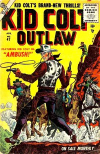 Kid Colt Outlaw (Marvel, 1949 series) #47 (April 1955)