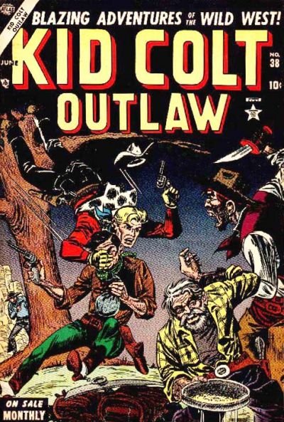 Kid Colt Outlaw (Marvel, 1949 series) #38 (June 1954)
