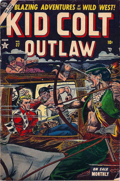 Kid Colt Outlaw  #37 (May 1954)