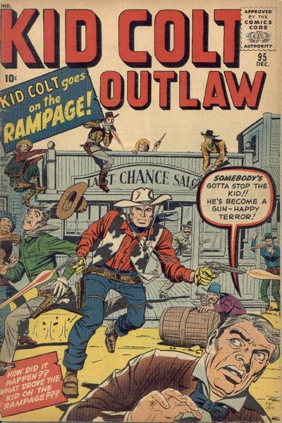 Kid Colt Outlaw  #95 (December 1960)