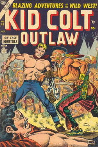 Kid Colt Outlaw (Marvel, 1949 series)  #41 (October 1954) — Untitled