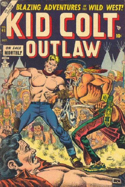 Kid Colt Outlaw  #41 (October 1954)