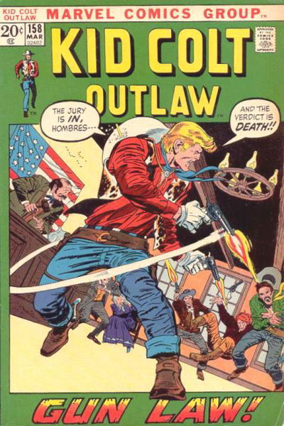 Kid Colt Outlaw (Marvel, 1949 series) #158 March 1972