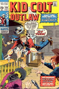 Kid Colt Outlaw (Marvel, 1949 series)  #154 (July 1971) — The Plunderers!