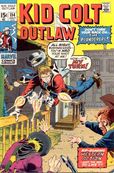 Kid Colt Outlaw  #154 (July 1971)