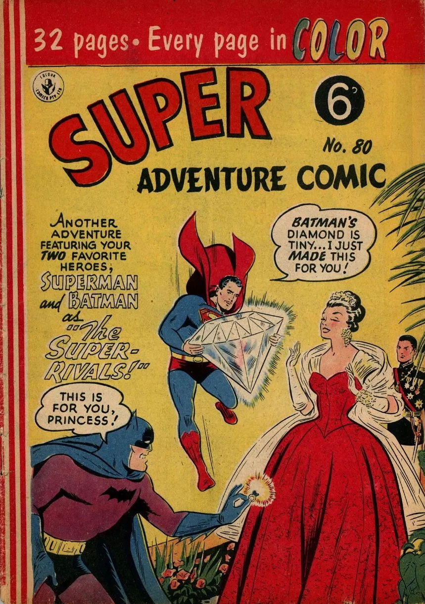 Super Adventure Comic (KGM, 1952 series) #80 ([May 1957])