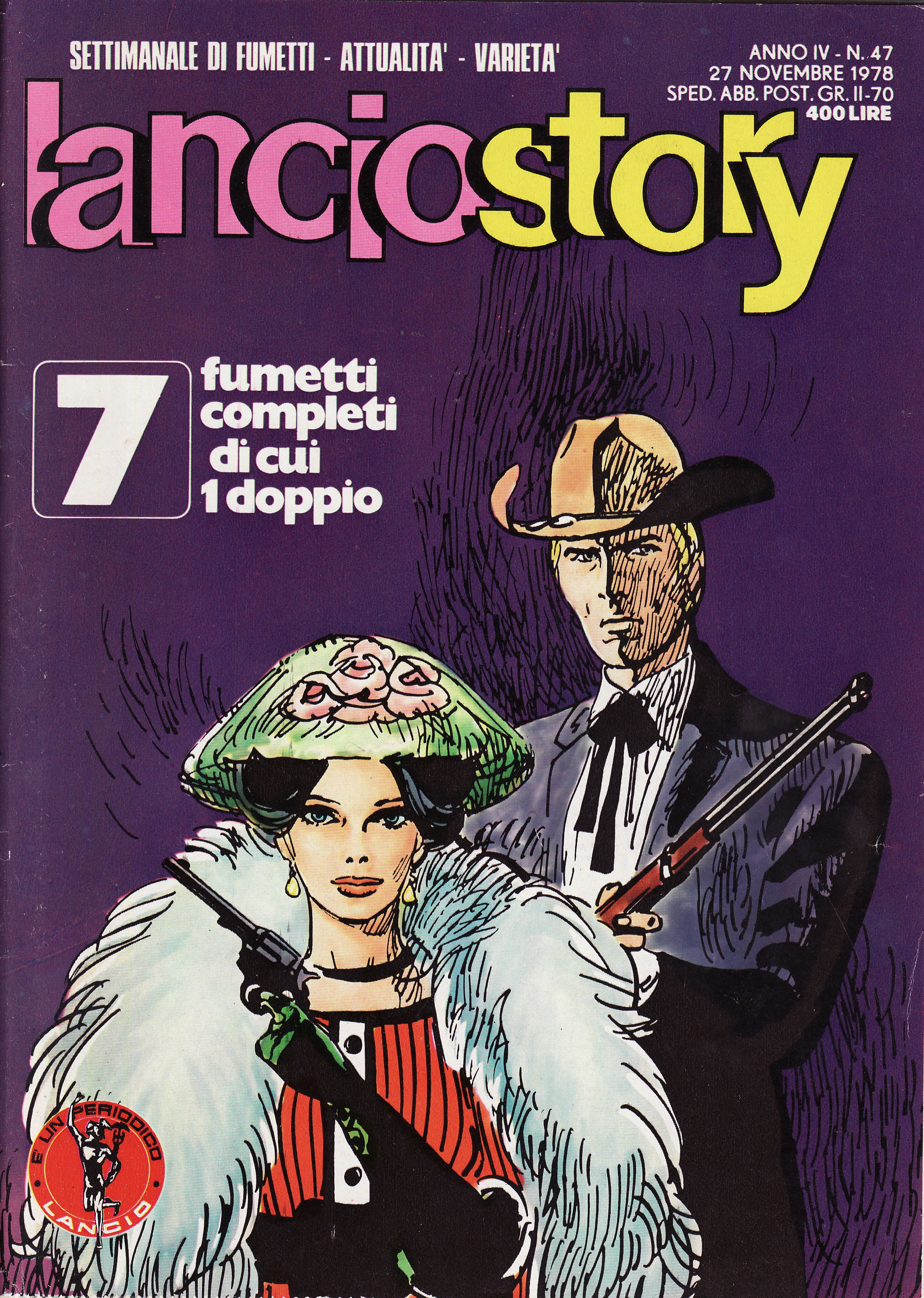 Lanciostory (Eura Editoriale, 1975 series) v4#47 (27 Novembre 1978)