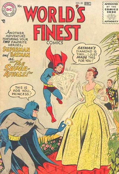 World's Finest Comics (DC, 1941 series) #85 (November-December 1956)
