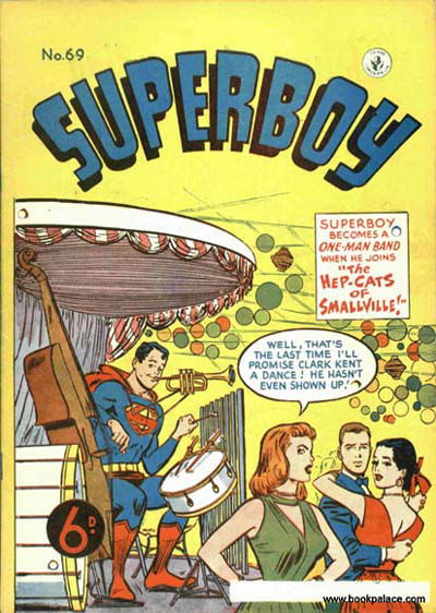 Superboy (Colour Comics, 1950 series) #69 (November 1954)