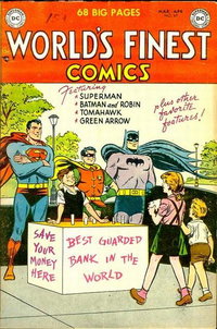 World's Finest Comics (DC, 1941 series)  #69 (March-April 1954) — Untitled