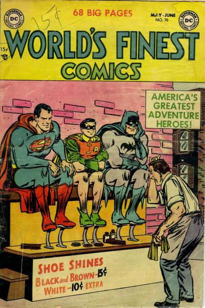 World's Finest Comics (DC, 1941 series) #70 May-June 1954