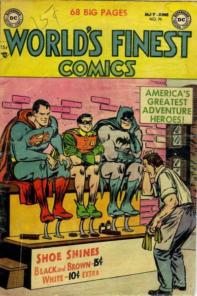 World's Finest Comics (DC, 1941 series) #70 (May-June 1954)