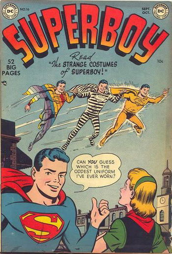 The Strange Costumes of Superboy!