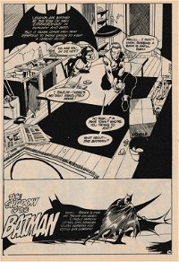 Masked Manhunter (Murray, 1982?)  — The Shadow of the Batman (page 1)