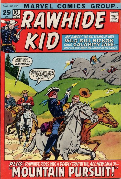 The Rawhide Kid  #93 (November 1971)