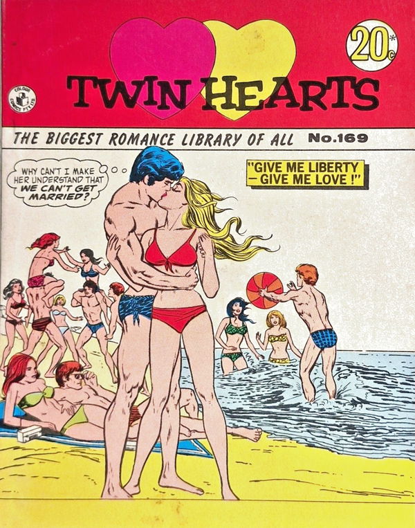 Twin Hearts (Colour Comics, 1958 series) #169 ([May 1972?])