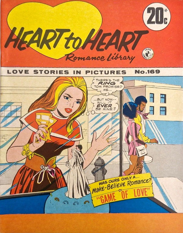 Heart to Heart Romance Library (Colour Comics, 1958 series) #169 ([June 1972?])