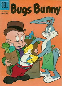 Bugs Bunny (Dell, 1952 series)  #71 (February-March 1960) — Untitled [Ham in Elmer's Pants]