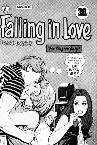 Falling in Love Romances (Colour Comics, 1958 series) #66 [August 1971?]