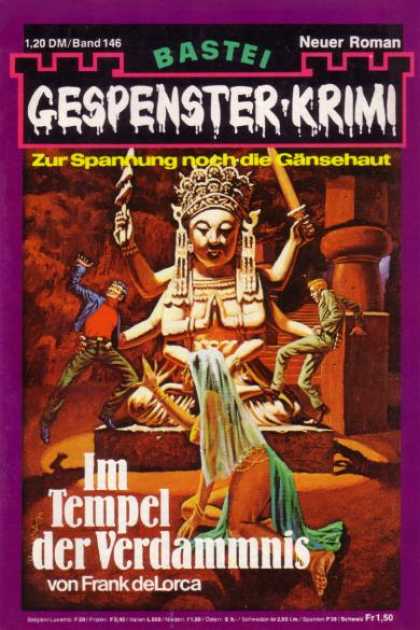 Gespenster-Krimi (Bastei Verlag, 1973 series) #146 — Im Tempel der Verdammnis (29 June 1976)