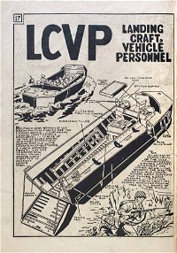 Army (Calvert, 1956? series) #3 — LCVP Landing Craft, Vehicle Personnel (page 1)
