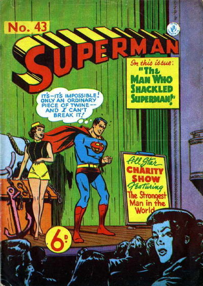 Superman (KG Murray, 1952 series) #43 October 1953