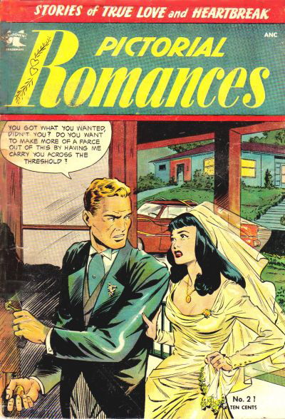 Pictorial Romances (St. John, 1950 series) #21 September 1953