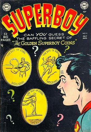 The Golden Superboy Coins