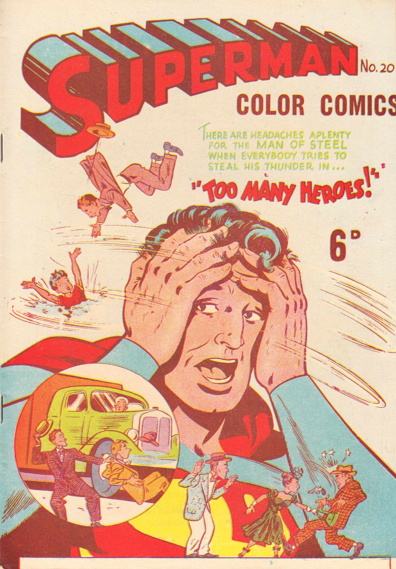 Superman Color Comics (Colour Comics, 1949 series) #20 ([January 1949])
