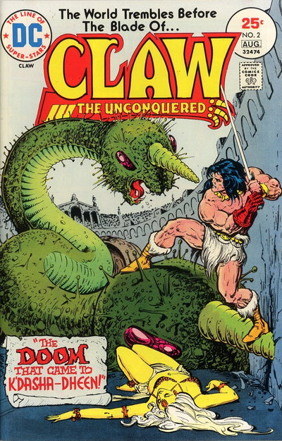 Claw the Unconquered  #2 (July-August 1975)