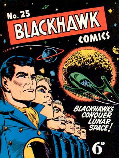 Blackhawk Comic (Youngs, 1949 series) #25 ([February 1951?])