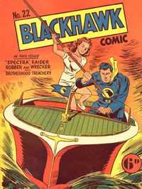 Blackhawk Comic (Youngs, 1949 series) #22 [November 1950?]