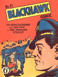 Blackhawk Comic (Youngs, 1949 series)  #21 ([October 1950?])