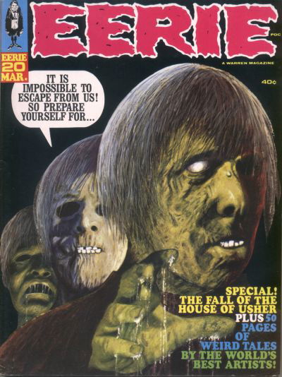 Eerie (Warren, 1966 series) #20 March 1969