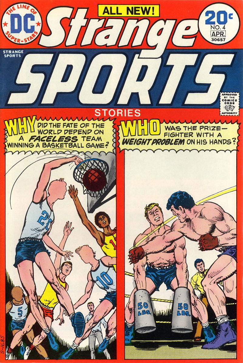 Strange Sports Stories (DC, 1973 series) #4 (March-April 1974)