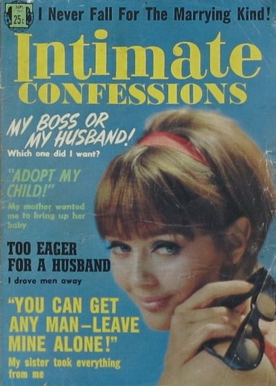 Intimate Confessions  #? (September 1969)